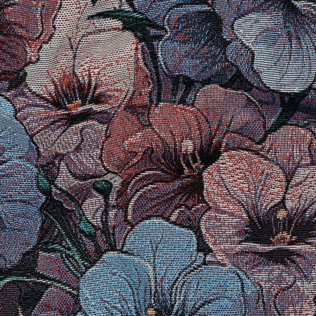 Gobelin - Blomster blå