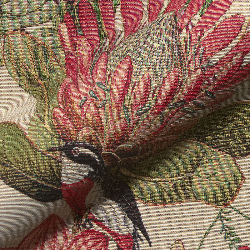 Gobelin - Premium Blomster og fugler