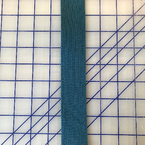 Bomull WEBBING Tynn – 40mm hanker Petrol