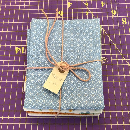 Stoffpakke "Hanne" - 6x 50cm stoff