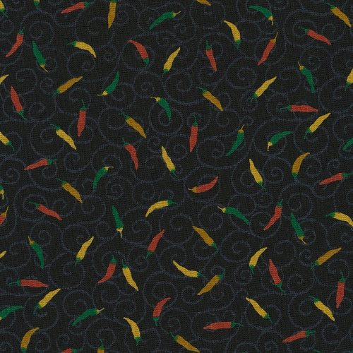 Bomull - Små Chili Peppers
