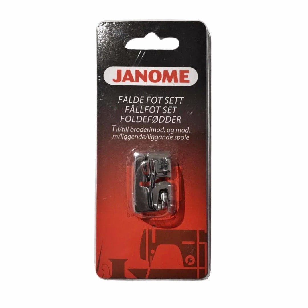 Janome - Faldefotsett 4 og 6 mm (G2, G3)