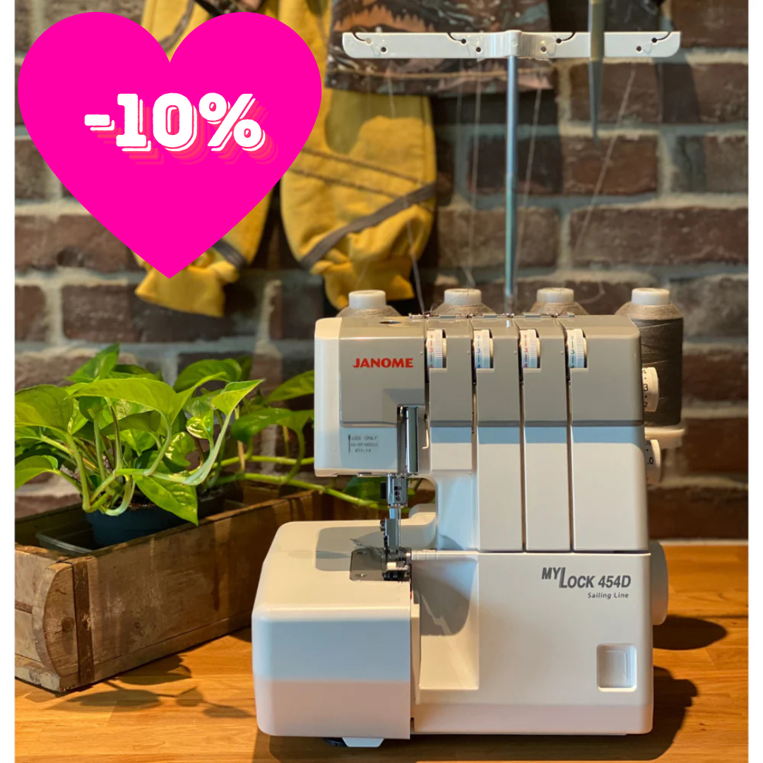 Lite brukt Janome MyLock 454D