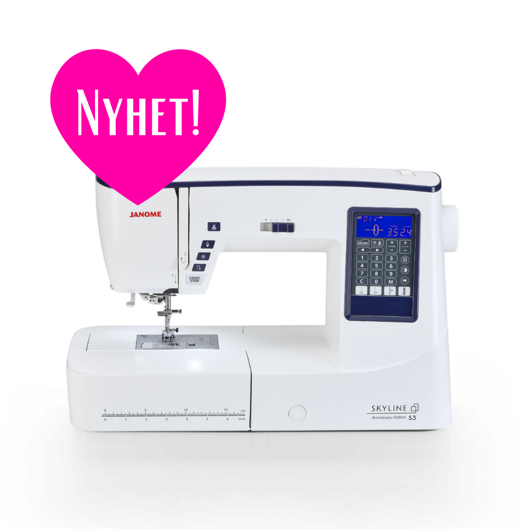 Symaskin Janome skyline s3ae nyhet