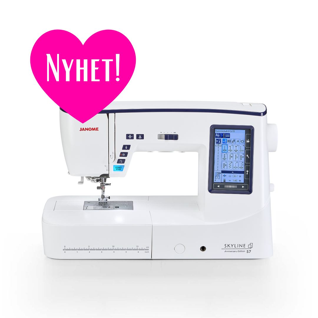 Janome Symaskin Janome skyline s7 Anniversary Edition