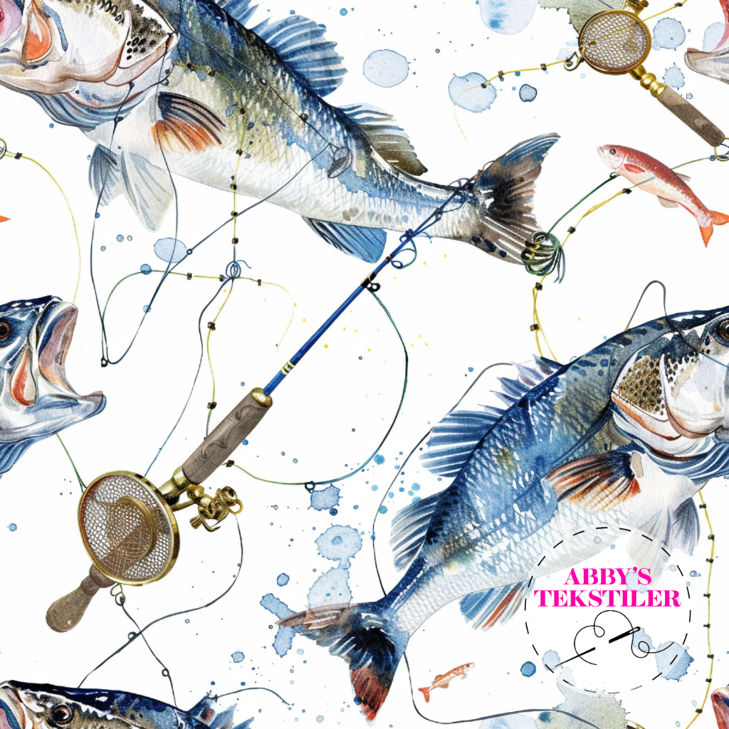 Jersey - Fisk, Lysblå