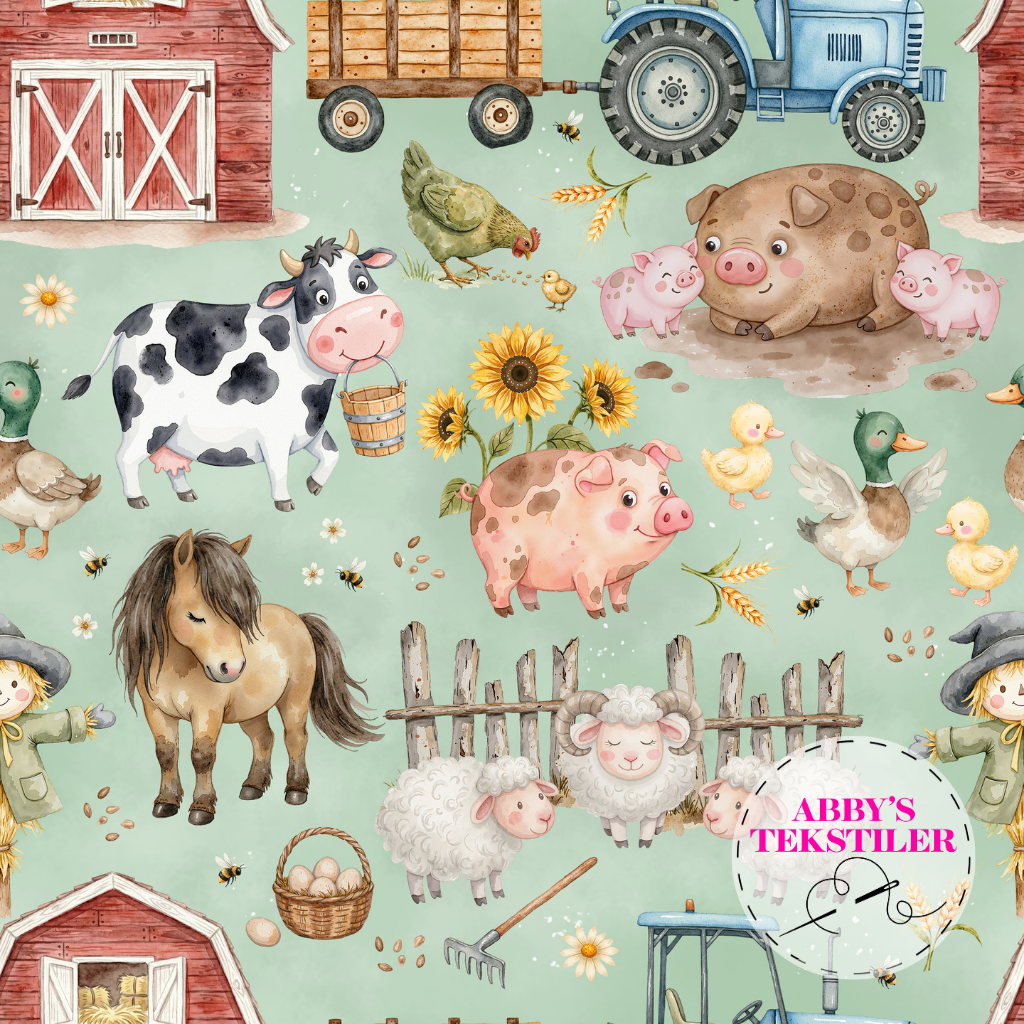 *Forhåndsbestilling* Jersey - Gård dyr mint
