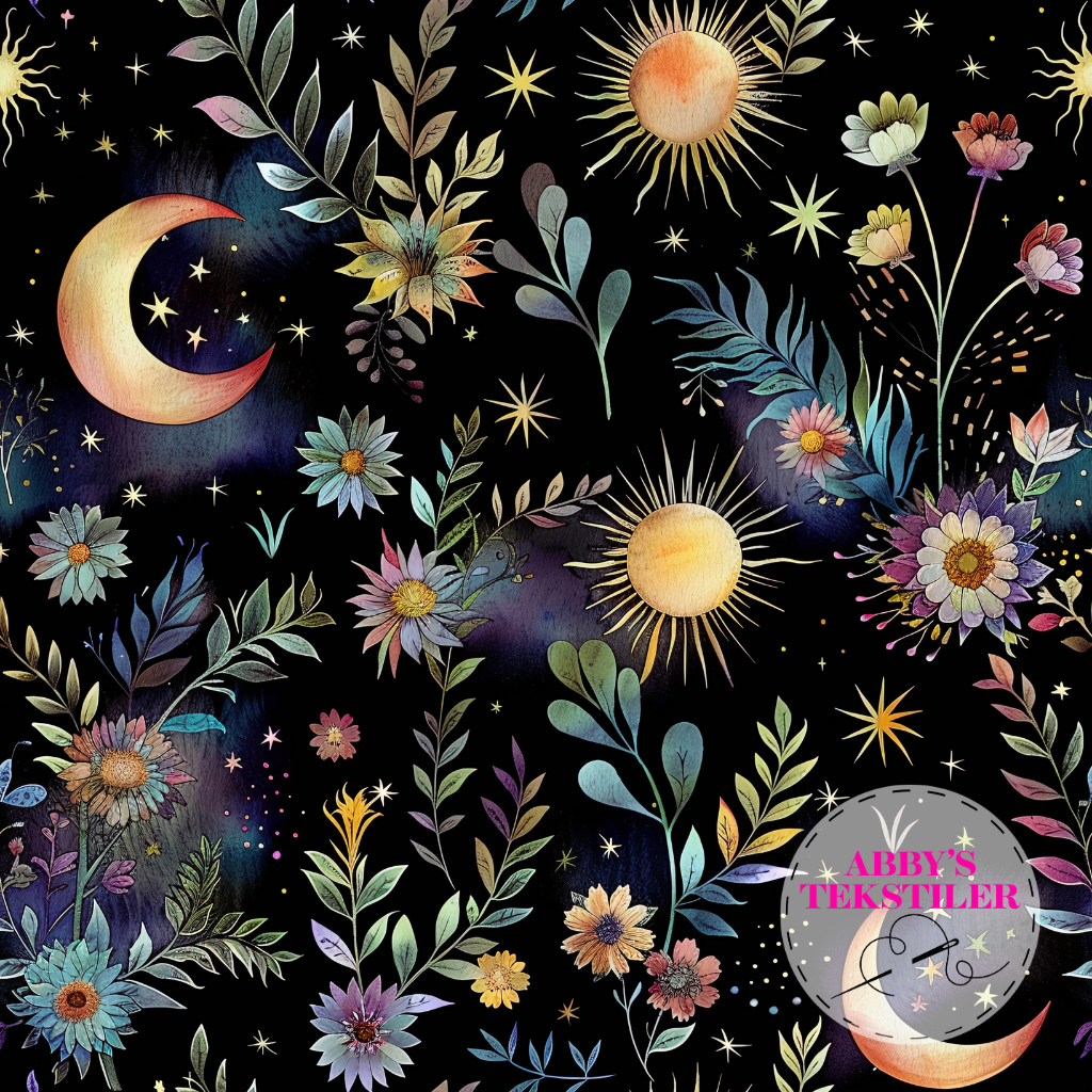 Jersey - Himmelmåneblomster