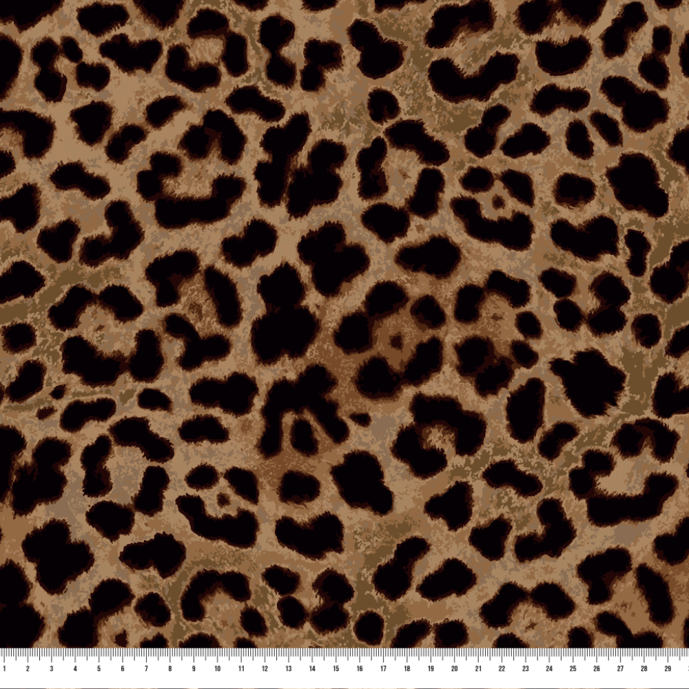 Jersey - Leopard brun
