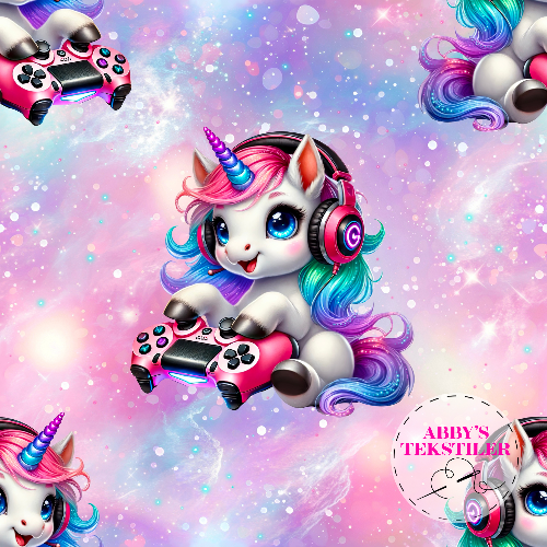 Jersey - Gaming Enhjørning rosa