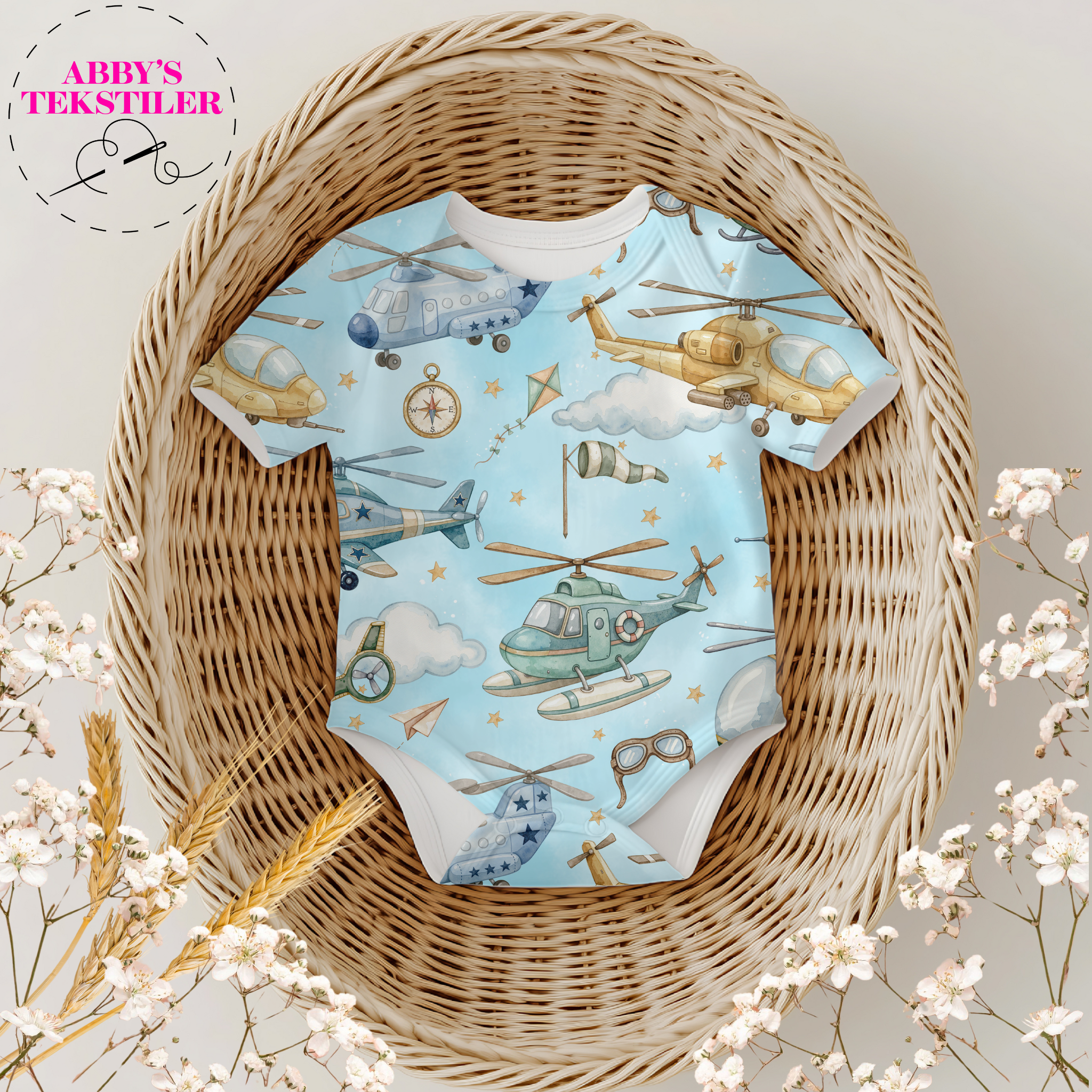 Jersey - Himmeleventyr, Lys blå