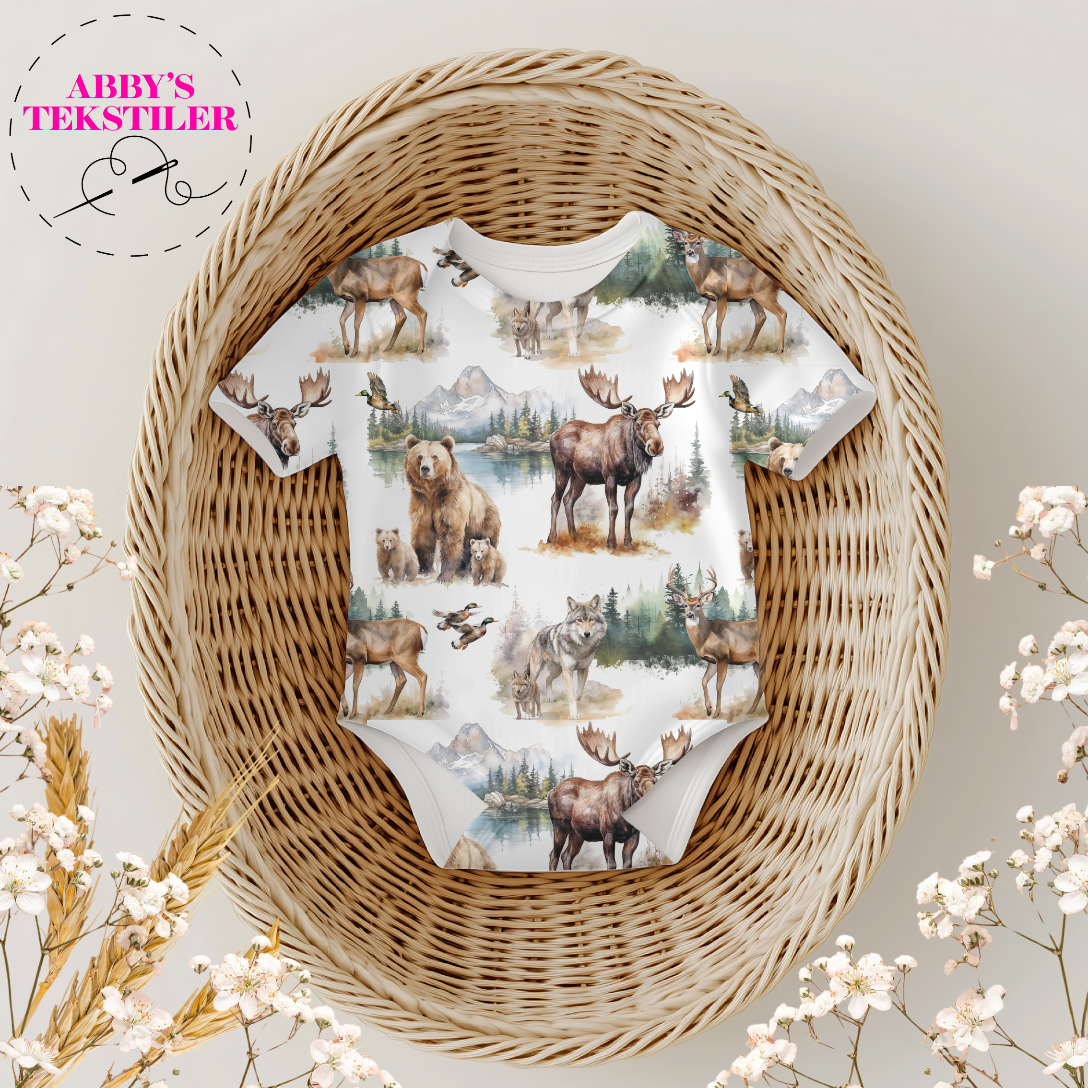 Jersey - Skogen Dyr i vinter