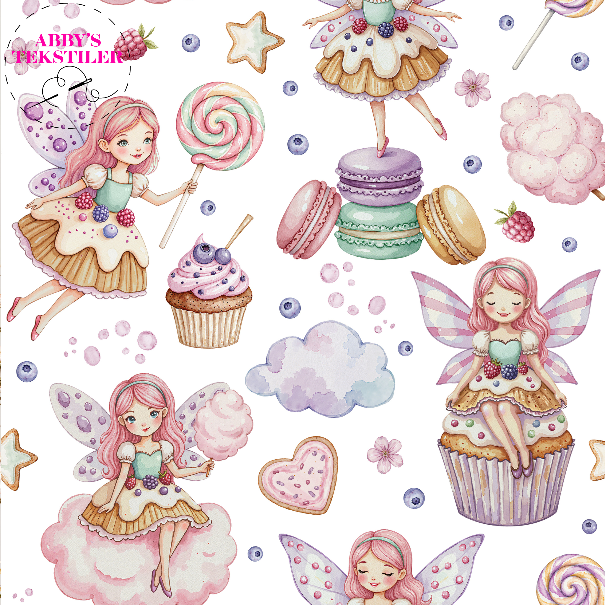 Jersey - Søt Fe, Hvit