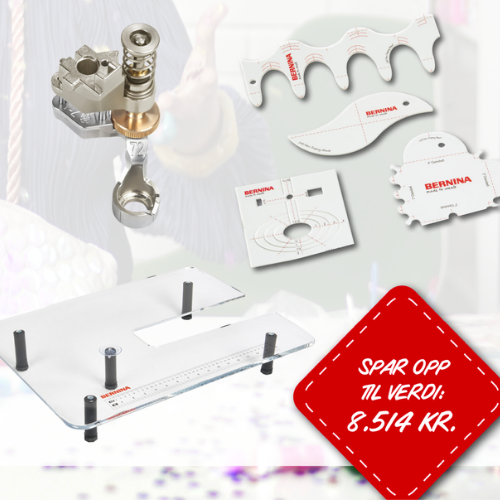 NYHET! Kampanje BERNINA B475 QE inkl.Bonus pakke