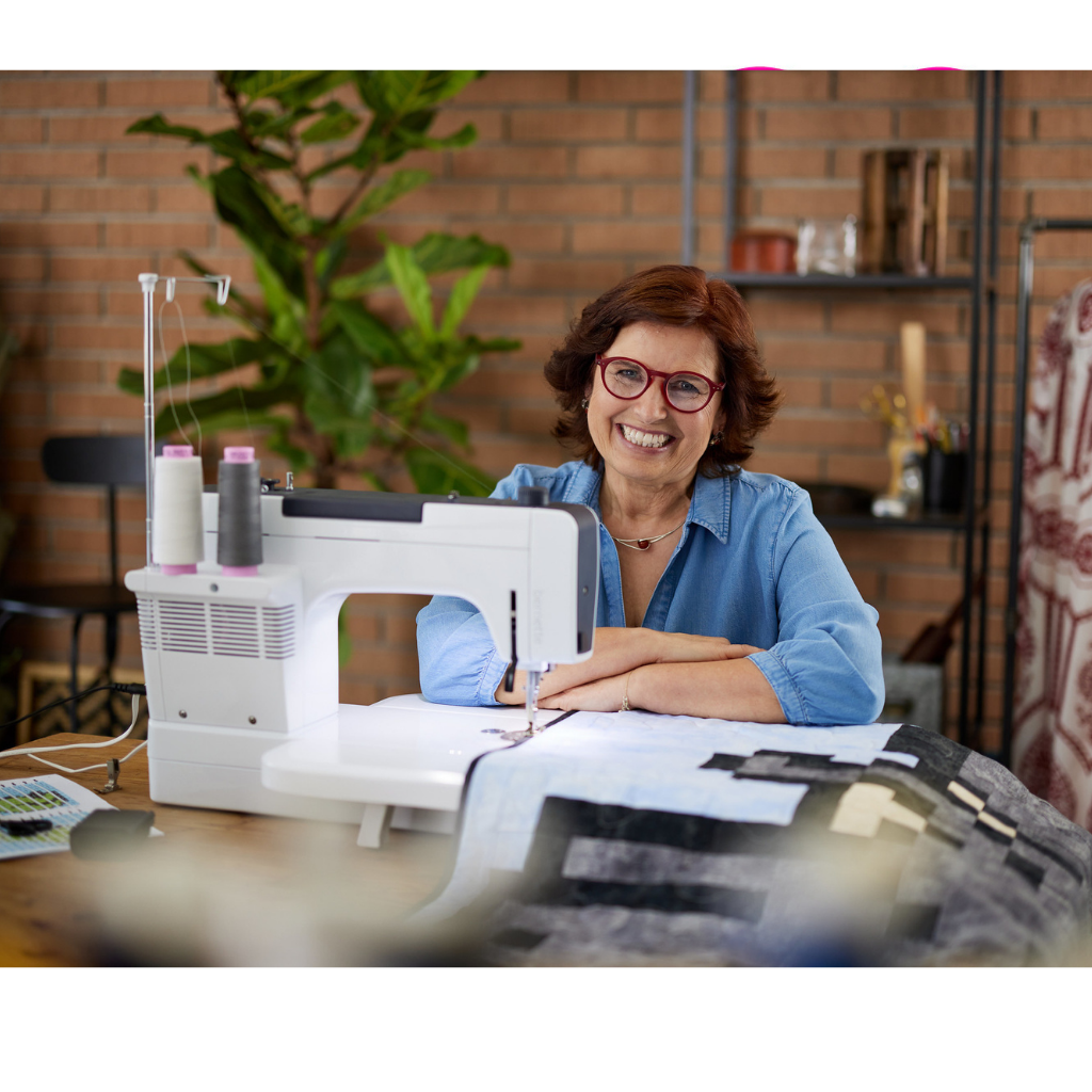 Kampanje! Bernette 08 Heavy Duty Rettsømsmaskin Professional inkl. bonuspakke