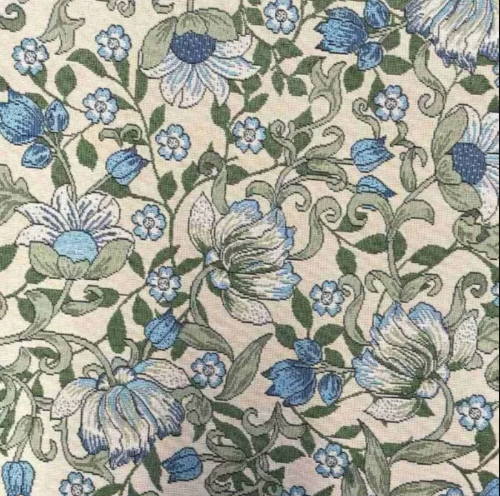 Kanvas - Gobelin William Morris blå