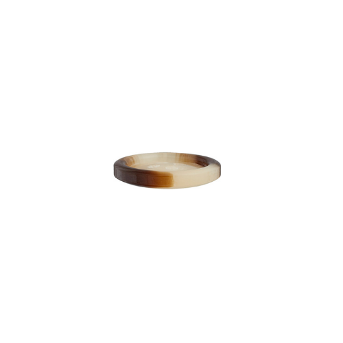 Knapp – 4-hull 22mm lys brun