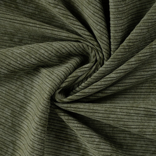 Kordfløyel - High-Low Kord, Khaki
