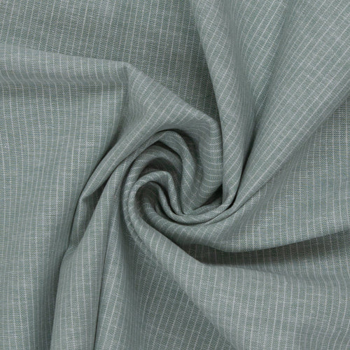 Linen Bomull - Paul Stripet, Lys mint