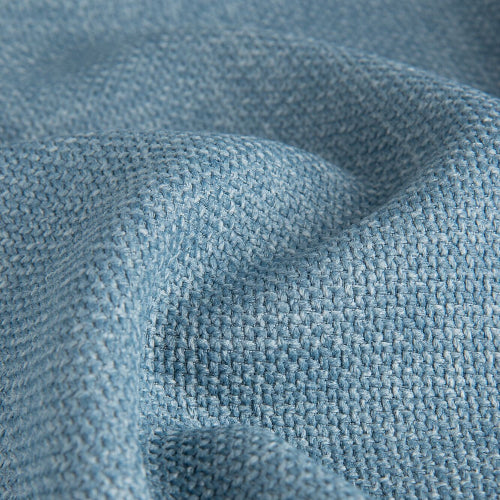 Møbelstoff Grov Struktur - Lys Blå