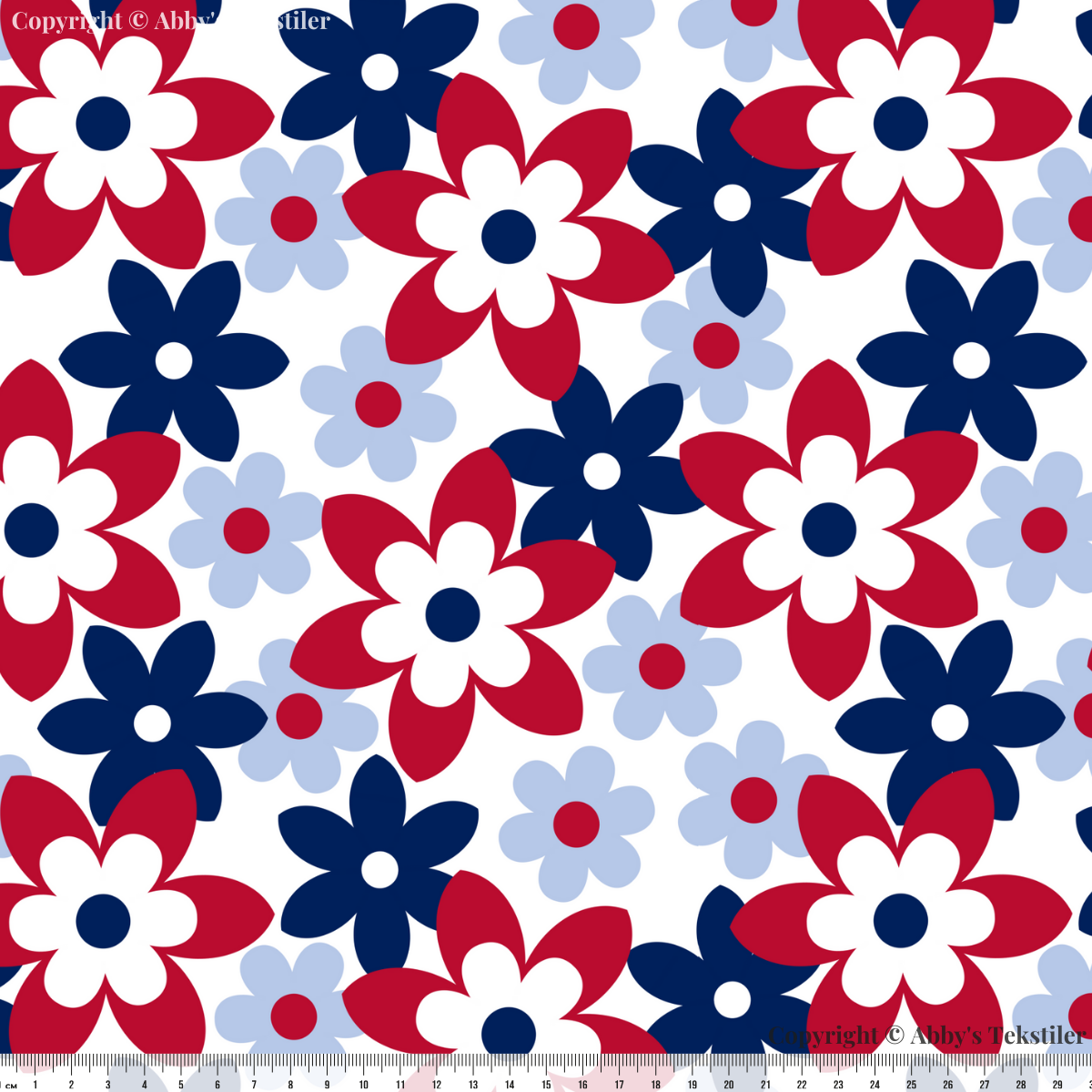 Jersey - Norge Mai-blomst, Hvit