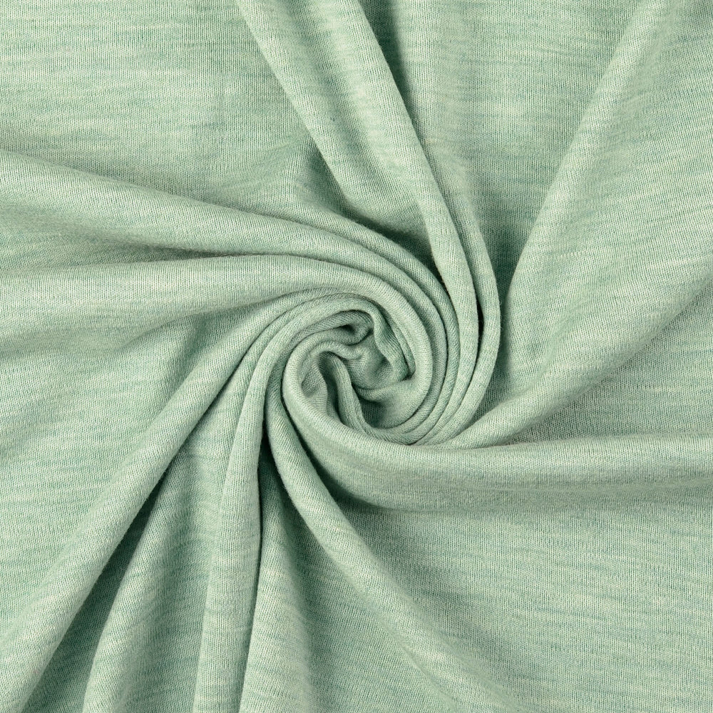 Merinoull Jersey - Melert lys mint