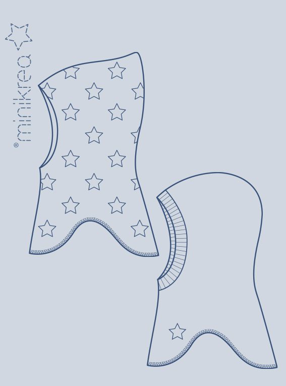 MiniKrea 121 - Balaclava (lue med hals), Barn