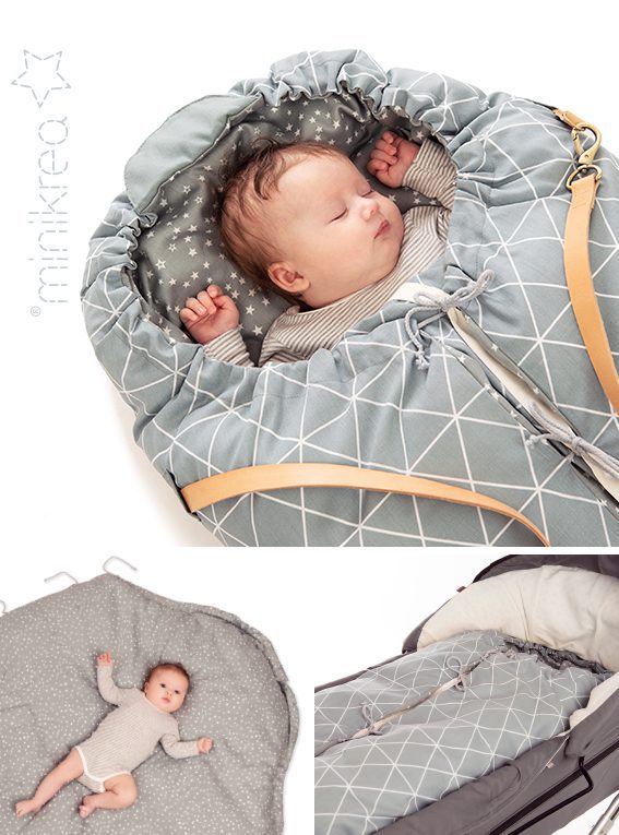 Minikrea 90902 - Sovepose/Vognpose, Baby