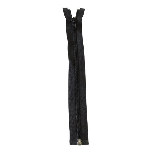 Glidelås Delbar 25CM Svart