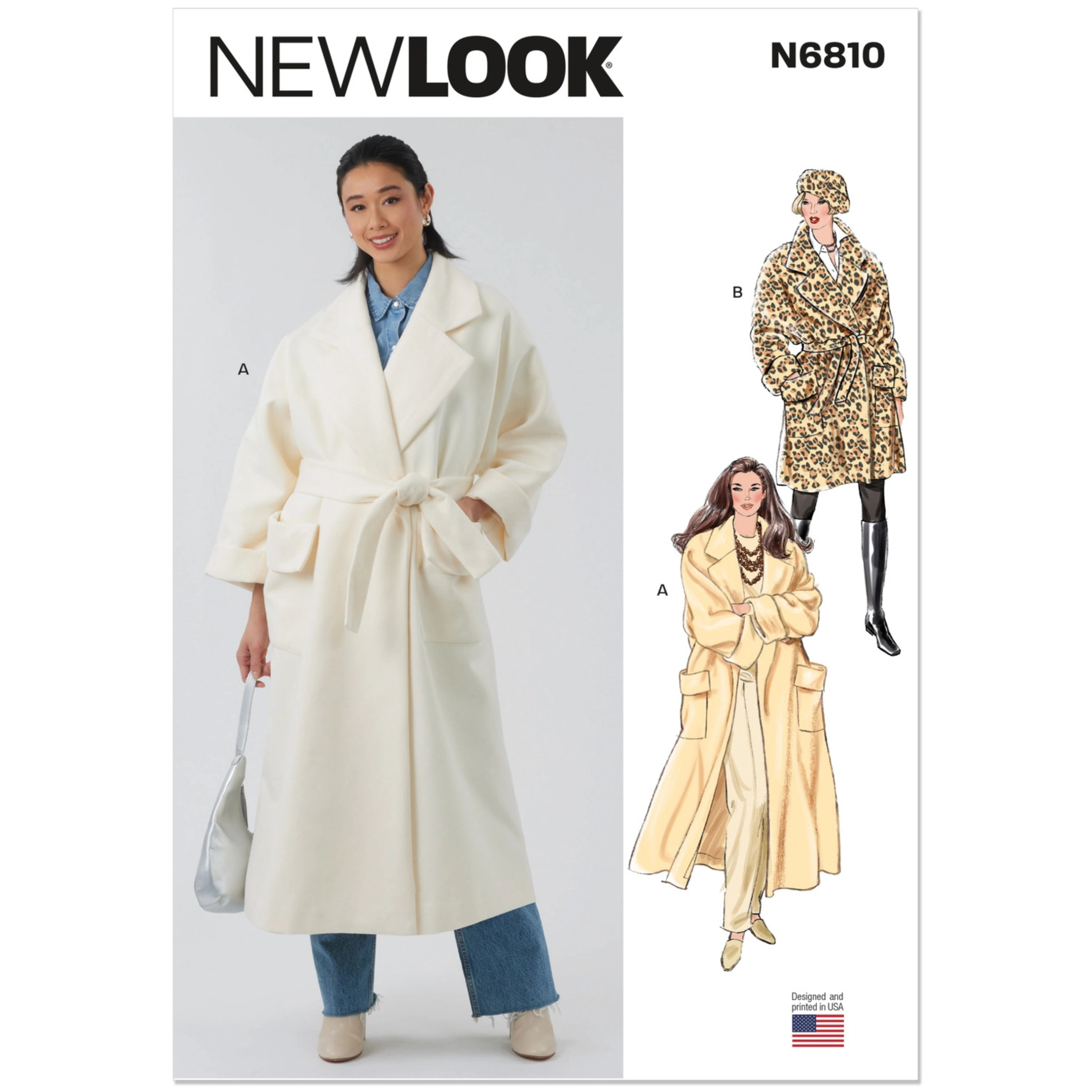 New Look - 6810 Dame Kåpe str. 34-44