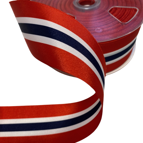 Norge Satengbånd 40mm