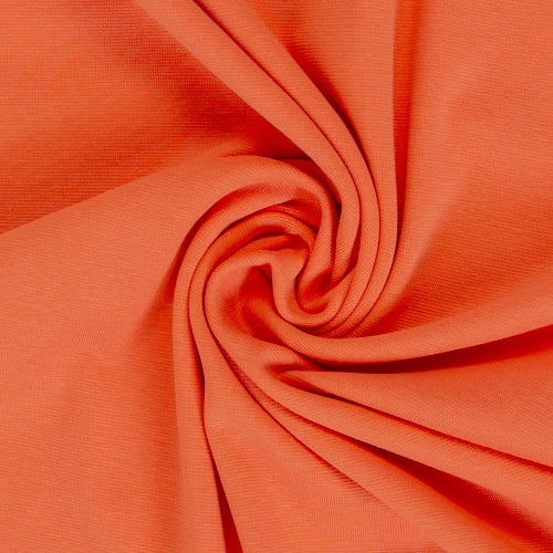 Ny Rundstrikket ribb - Lys Oransje 426