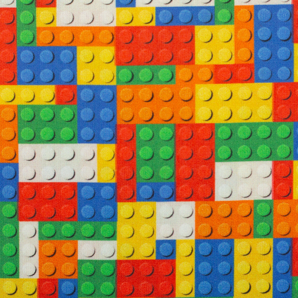 Poplin Bomull - Lego