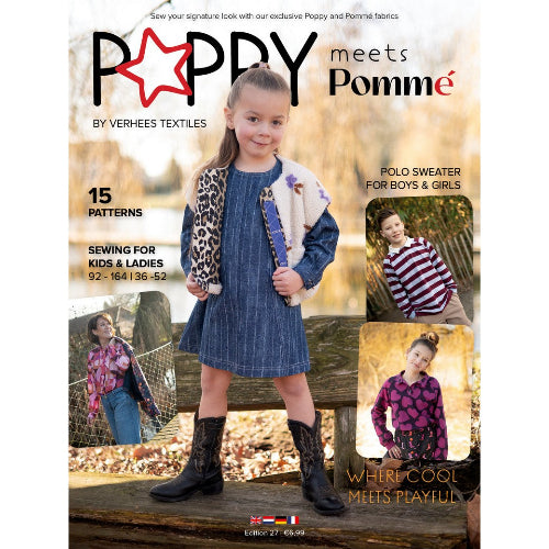 Poppy mønsterblad – Edition 27