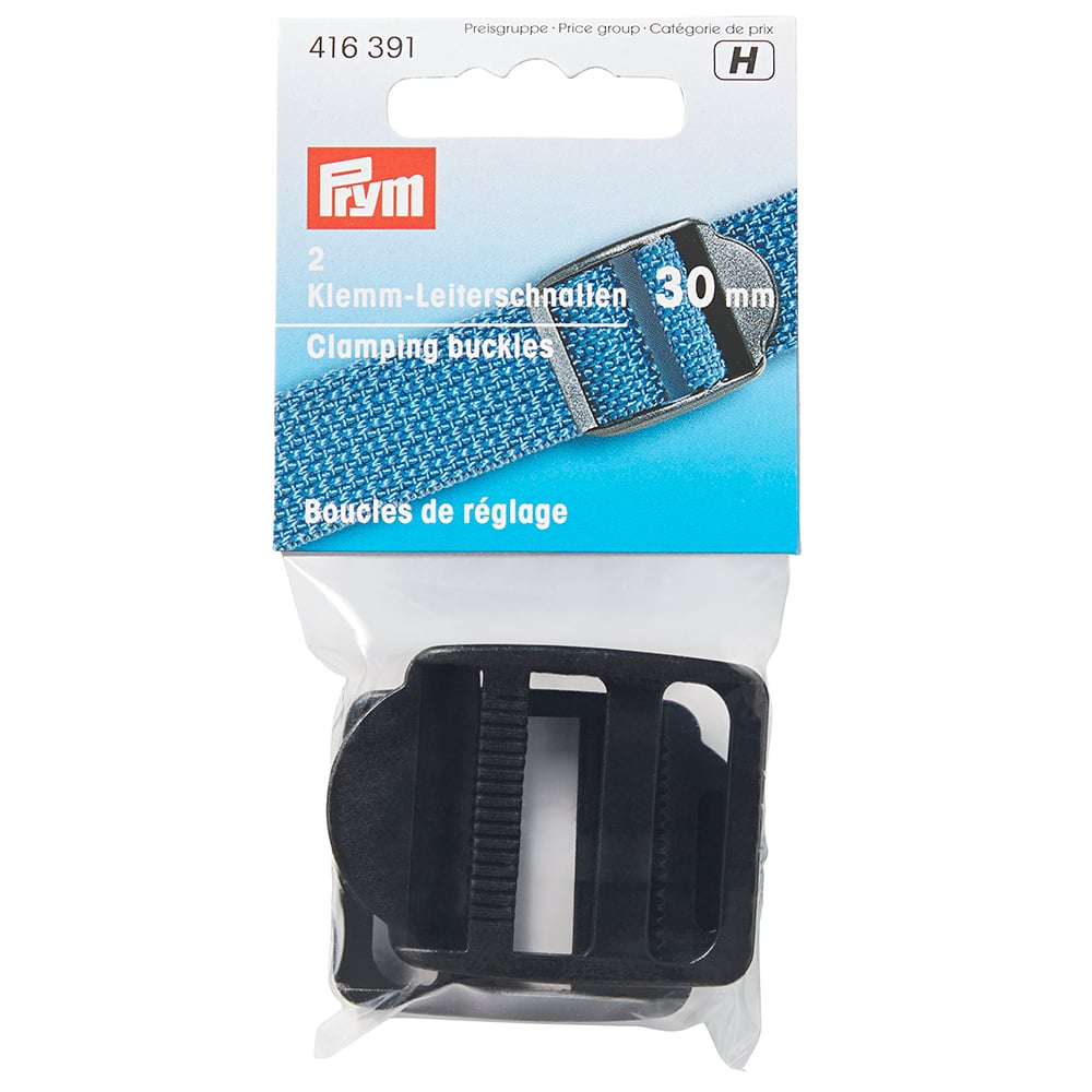 Prym Klemspenner plast – 30mm – Sort