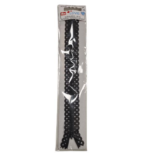 Prym Blonde Glidelås - 40cm, Mørk Grå