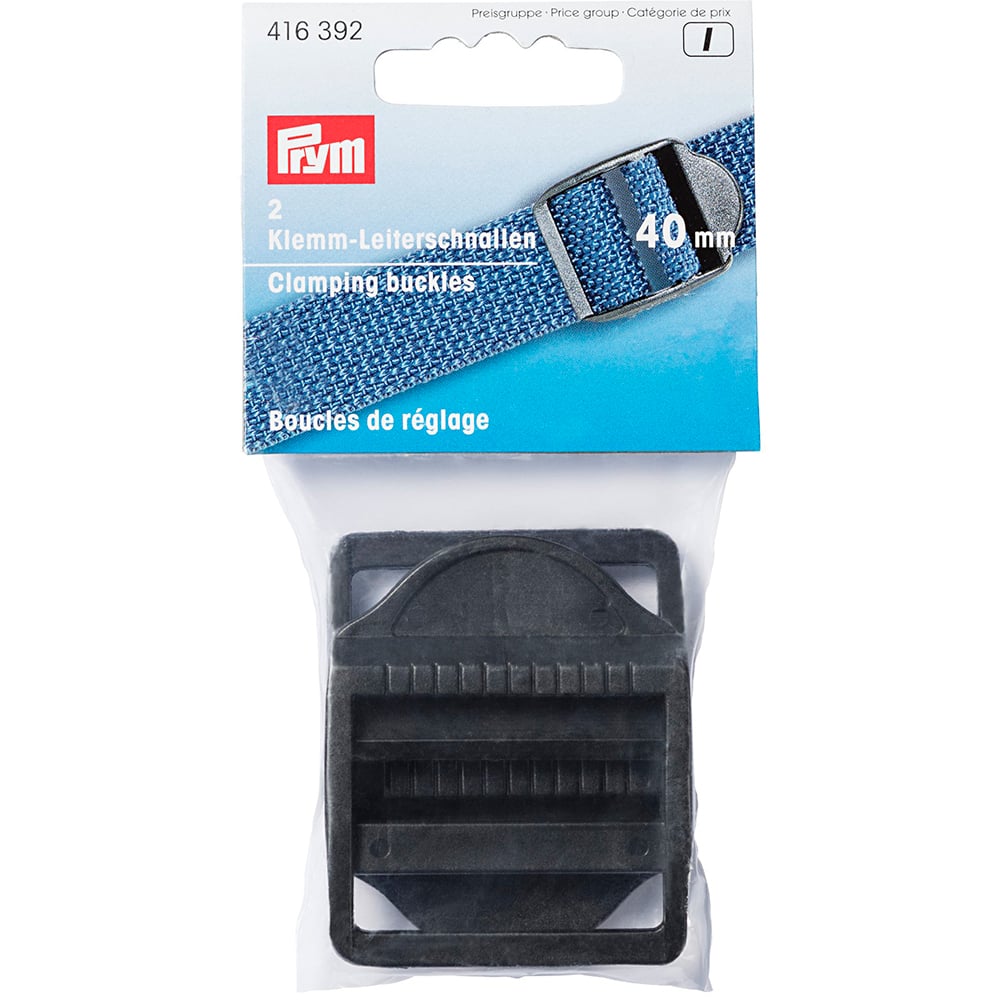 Prym Klemspenner plast – 40mm – Sort