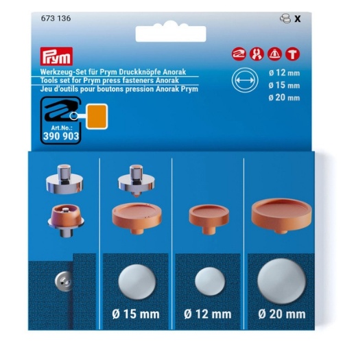 Prym Vario Creative Tool - Verktøy til Anorakk Trykknapper