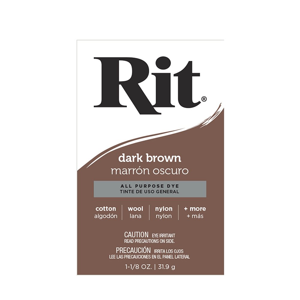 Rit All Purpose Dye Tekstilfarge 31,9g – Dark Brown
