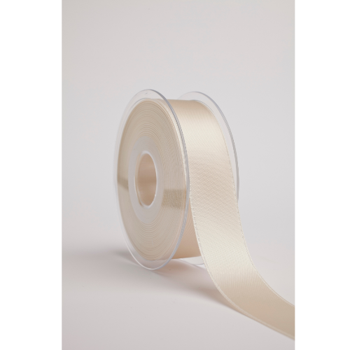 Satengbånd Offwhite 25mm