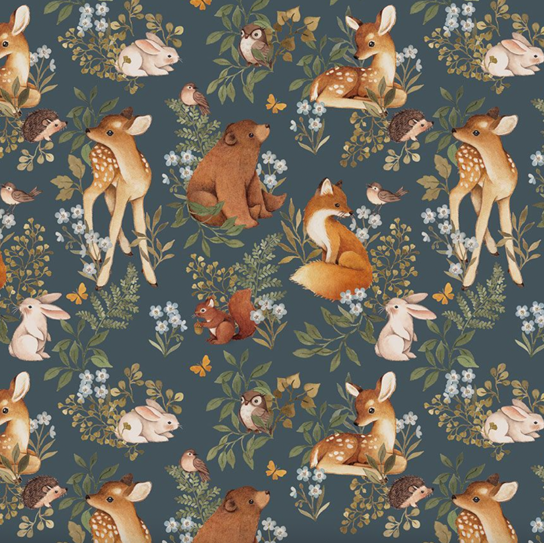 Bomull - Stella Fabrics Forest Stories