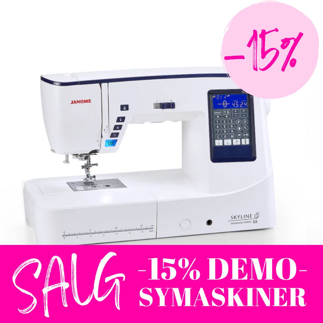 Utstillingsmodell - Janome Skyline S5 - Anniversary Edition