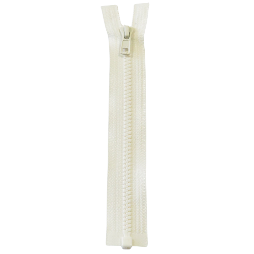YKK Glidelås Delbar 65cm, Offwhite