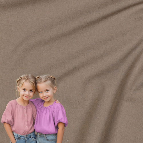 Bomull Candy Cotton - Taupe