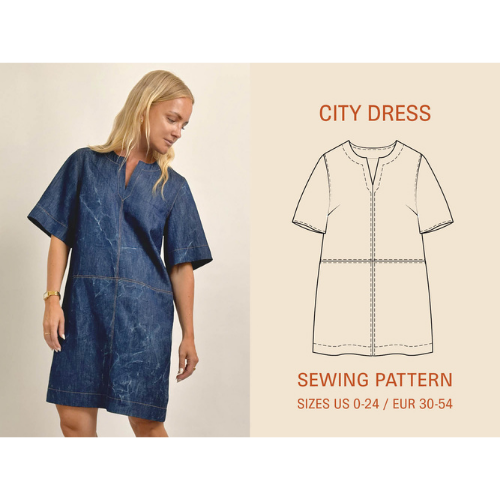 Wardrobe by Me - City Kjole, Dame Papirmønster