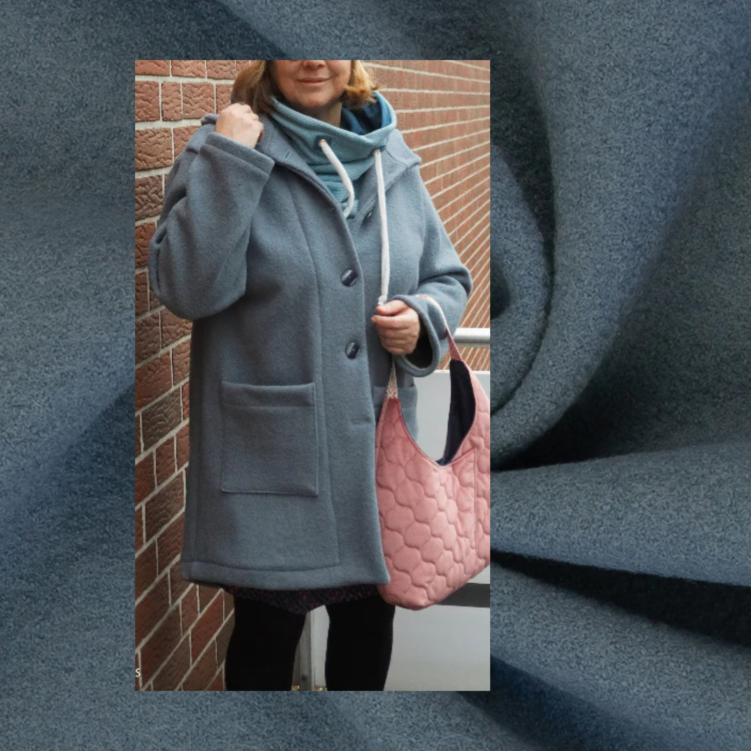 Kokt Ull - Gammelblå
