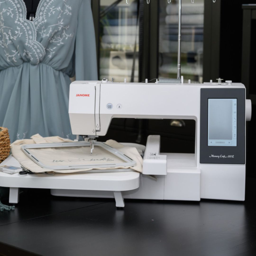 Utstillingsmodell - Janome Memory Craft 550E LE