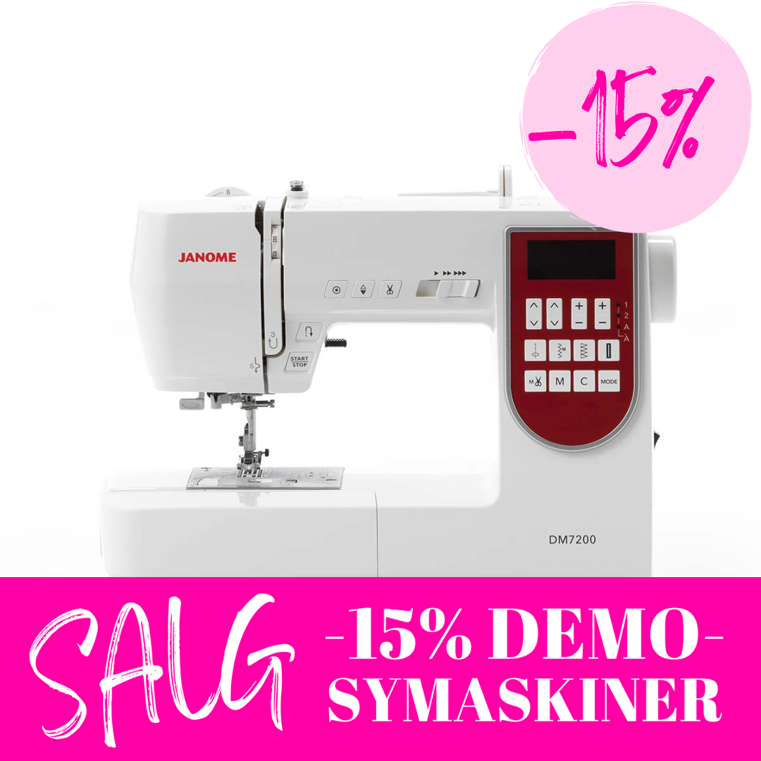 Utstillingsmodell - Janome Decor Monogram 7200
