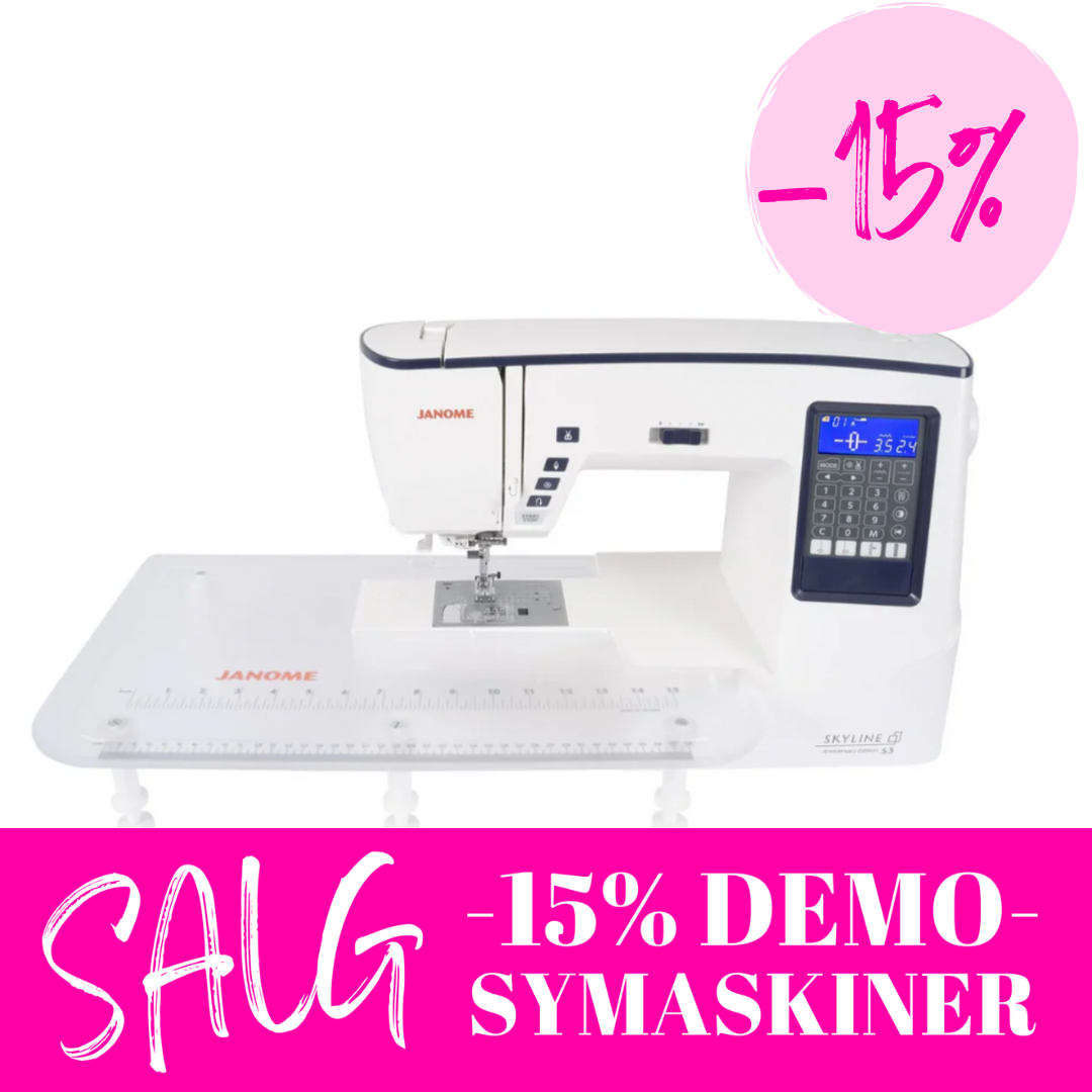Utstillingsmodell - Janome Skyline S3 - Anniversary Edition