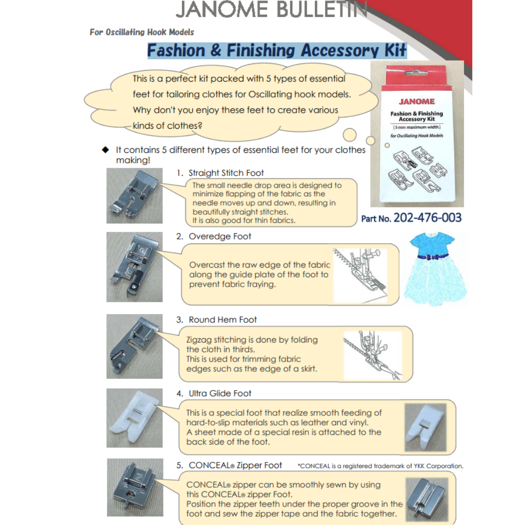 Kampanje! Janome Modell 1522 Lys Blå (limited edition)+ Bonus pakke
